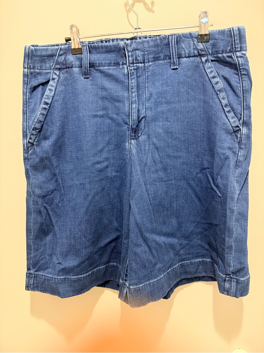 American Eagle long denim shorts